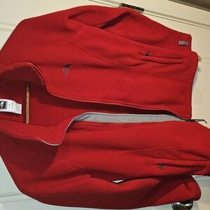 The North Face Women's Red Fleece Jacket Size M
